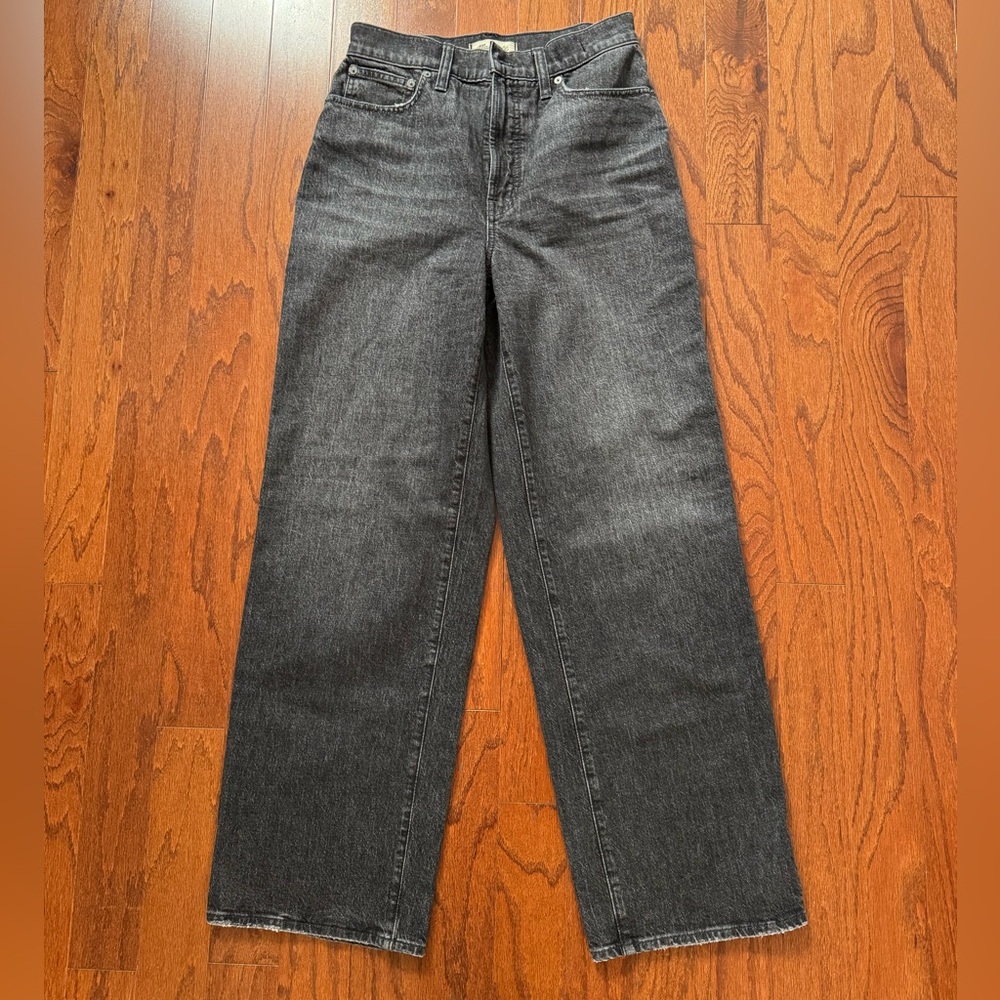 NWT Madewell Perfect Vintage Wide-Leg Crop Jeans